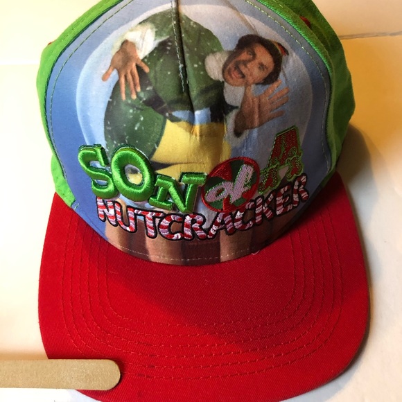 Elf Movie Baseball Cap "Son of A Nutcracker" Hat SnapBack Will Farrell - Picture 10 of 10